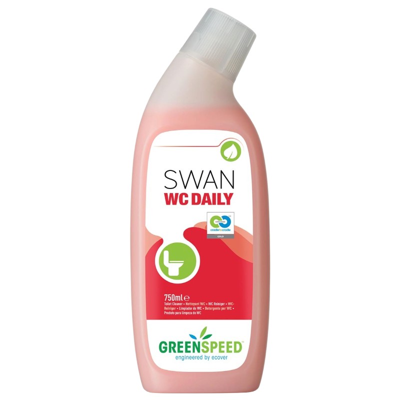 Swan WC Daily - Nettoyant WC pour usage quotidien - Parfum pin - 750ml